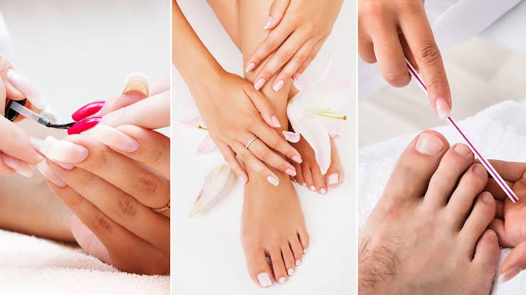 Luxury Manicure & Pedicure services At Me makeup & Hair studio